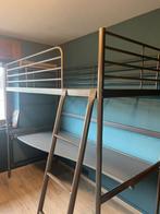 Lit mezzanine avec bureau, Ophalen, Gebruikt, Hoogslaper