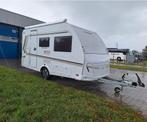 Knaus Weinsberg 400 LK Stapelbed - NieuwStaat - Full Option, Caravans en Kamperen, Caravans, Treinzit, 750 - 1000 kg, Particulier