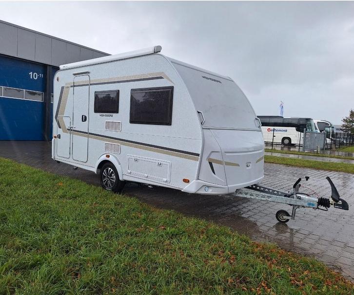 Knaus Weinsberg 400 LK Stapelbed - 2022 Friss - Full Option, Caravans en Kamperen, Caravans, Particulier, tot en met 4, 750 - 1000 kg