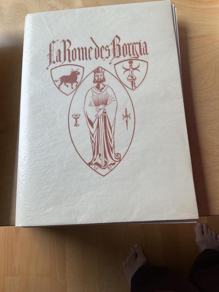 La Rome des Borgia (numérotée), Livres, Romans historiques, Enlèvement ou Envoi