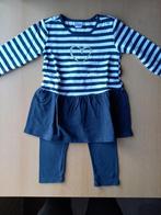 Bel ensemble robe + legging, taille 74-80, marque Bambino, Comme neuf, Fille, Ensemble, Bambino