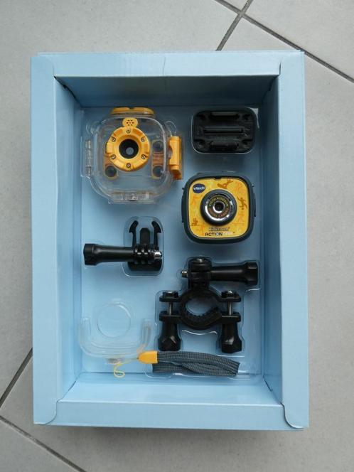 Kidizoom Action Cam + tas, Kinderen en Baby's, Speelgoed | Vtech, Gebruikt, 4 tot 6 jaar, Ophalen of Verzenden