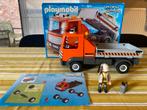Playmobil City Action kiepvrachtwagen 6861, Ophalen, Zo goed als nieuw, Complete set