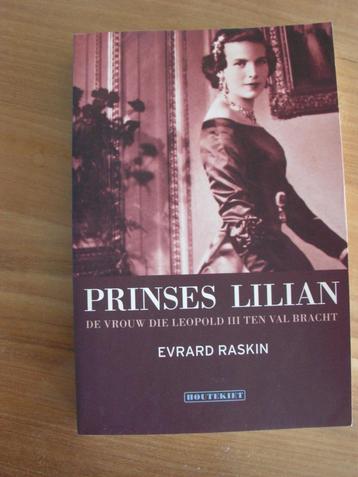 Boek “Prinses Lilian” - “De vrouw die Leopold III ten van br