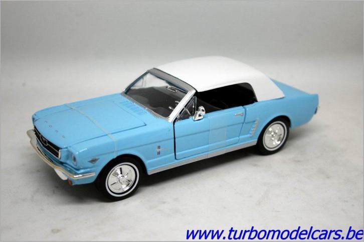 Ford Mustang 1964 Hardtop James Bond 1/24 Motormax, Hobby en Vrije tijd, Modelauto's | 1:24, Nieuw, Auto, Motormax, Verzenden