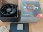 AMD Ryzen 3 3200G -  inclusief ongebruikte koeler, 4-core, Ophalen of Verzenden, Zo goed als nieuw, AMD Ryzen 3