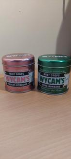 Set van 2 kleine wycam's candy iron doosjes, Verzamelen, Blikken, Ophalen of Verzenden, Zo goed als nieuw