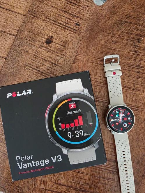 Polar Vantage V3 in goede staat, Handtassen en Accessoires, Sporthorloges, Zo goed als nieuw, GPS, Ophalen of Verzenden