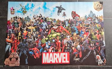 Poster Marvel beschikbaar voor biedingen
