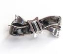 Antieke sterling zilveren broche, Birmingham eind 19th eeuw, Handtassen en Accessoires, Antieke sieraden, Ophalen of Verzenden