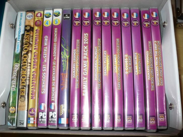 Jeux PC, Collections, Collections Autre, Utilisé, Enlèvement