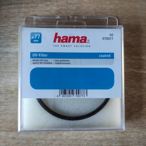 Hama UV Filter 390, 77mm, Audio, Tv en Foto, Foto | Filters, Gebruikt, UV-filter, Hama, Ophalen of Verzenden