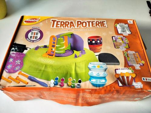 Educatief: zelf potjes draaien met klei!, Kinderen en Baby's, Speelgoed | Educatief en Creatief, Gebruikt, Ophalen of Verzenden
