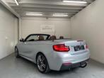 BMW - 218i Cabrio - Benzine - Automaat, Auto's, BMW, 4 zetels, Achterwielaandrijving, Euro 6, Leder