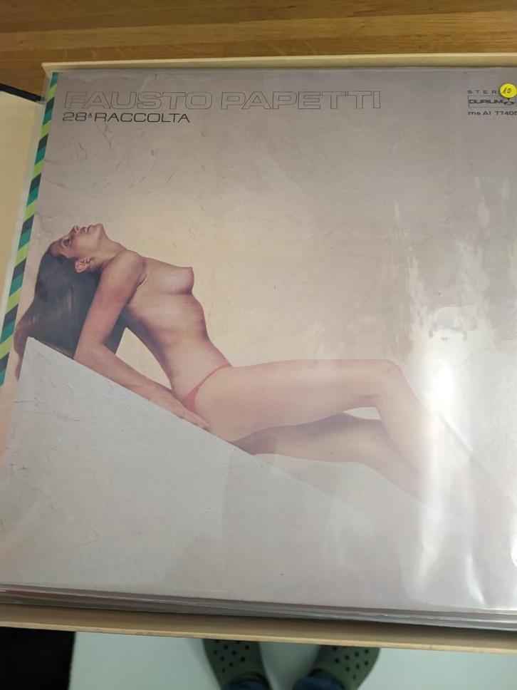 Fausto Papetti box met 9 LP's lot vinyl, Cd's en Dvd's, Vinyl | Verzamelalbums, Zo goed als nieuw, Ophalen