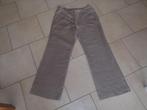 taupe broek maat 38 (linnen), Kleding | Dames, Broeken en Pantalons, Ophalen, Zo goed als nieuw, Overige kleuren, Lang