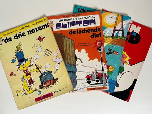 Favorietenreeks Lombard - nrs 2, 23, 24, 28 - 1e druk, Livres, BD, Envoi