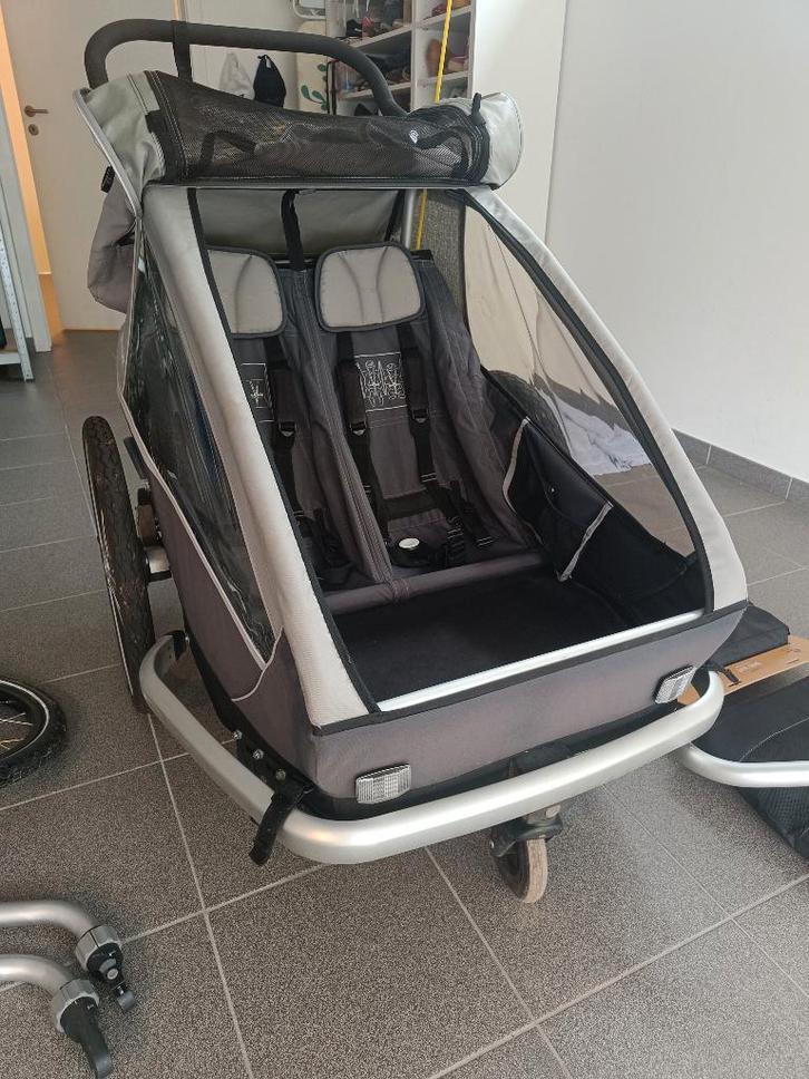 Croozer keekee 2 met veel accessoires - perfecte staat, Kinderen en Baby's, Kinderwagens en Combinaties, Zo goed als nieuw, Combiwagen