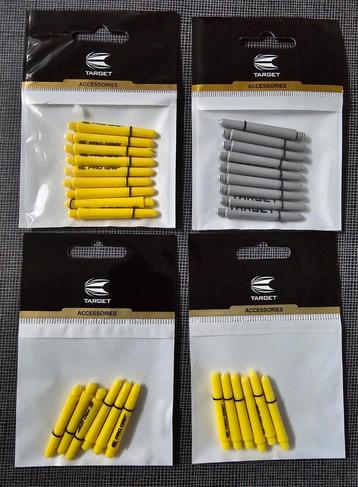 Target Pro grip darts shafts inbetween en short beschikbaar voor biedingen