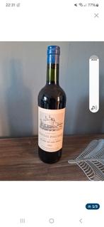 Une bouteille de vin château Léoville Poyferre grand cru cla, Ophalen of Verzenden, Zo goed als nieuw