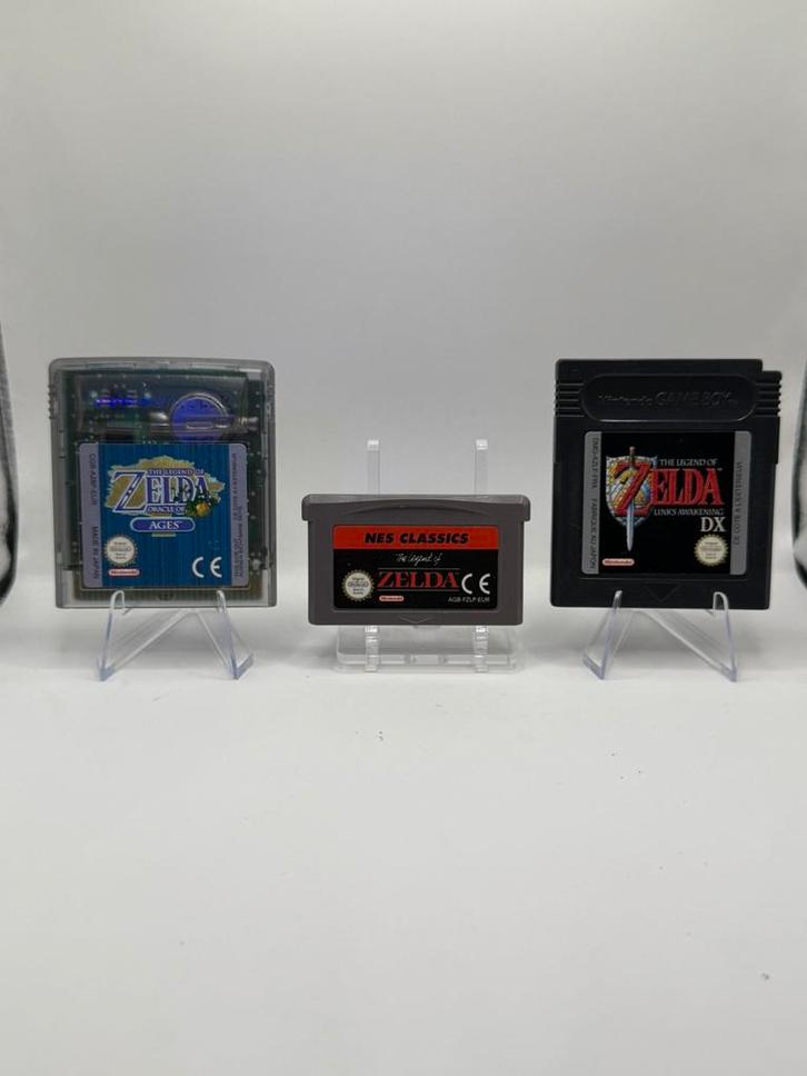Zelda Oracle of Ages + Awakening DX + NES Classics Gameboy, Games en Spelcomputers, Games | Nintendo Game Boy, Gebruikt, Role Playing Game (Rpg)