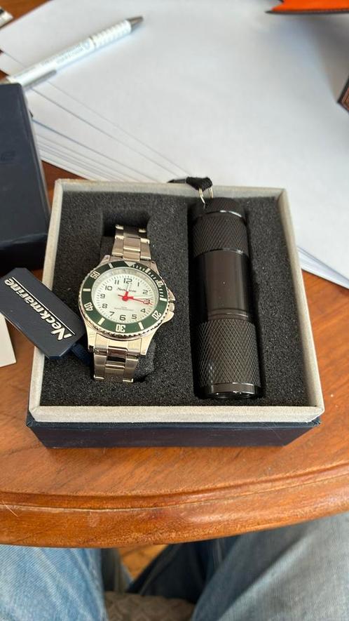 Neck marine dames/kinderen, Handtassen en Accessoires, Horloges | Dames, Nieuw, Polshorloge, Overige merken, Staal, Staal, Ophalen of Verzenden