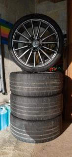 Mercedes Velgen met Bridgestone Banden 245/35R19 ET38 8J, Auto-onderdelen, Banden en Velgen, 19 inch, Banden en Velgen, Ophalen of Verzenden