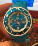 Ice Watch blauw siliconen horloge, Handtassen en Accessoires, Horloges | Kinderen, Blauw, Gebruikt, Ophalen of Verzenden