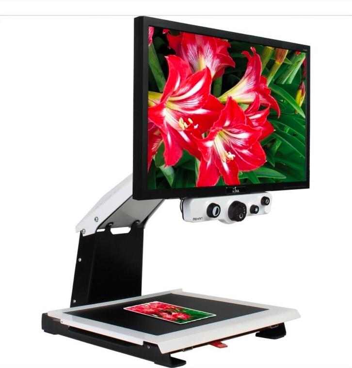 Téléagrandisseur iSee HD 22 (écran+caméra+plateau+support), Livres, E-books
