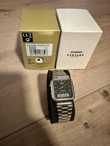 CASIO AQ-230A vintage horloge, gemengd heren en dames