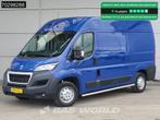 Peugeot Boxer 120PK L2H2 Airco Cruise Parkeersensoren APK 06, Auto's, Gebruikt, Euro 6, 4 cilinders, Blauw