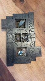 puzzelkistje-geheime opbergdoos-handsnijwerk hout, Ophalen of Verzenden