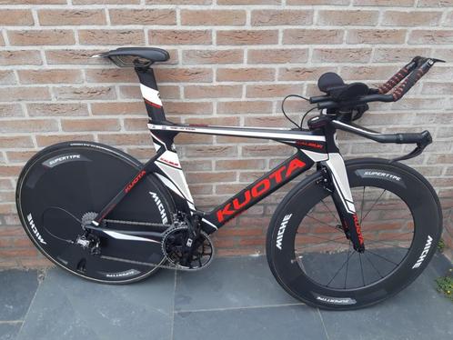 Tijdritfiets Kuota Kalibur maat M z.g.a.n., Fietsen en Brommers, Fietsen | Racefietsen, Zo goed als nieuw, Carbon, Ophalen