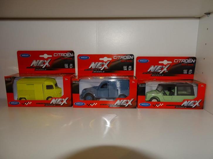 Collection nex par welly citroen 2 cv type H mehari 1/32 ?, Hobby en Vrije tijd, Modelauto's | 1:32, Zo goed als nieuw, Auto, Overige merken
