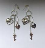 Zilveren oorbellen, Hangers, Verzenden, Nieuw, Zilver