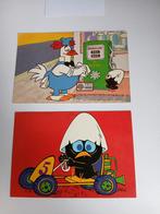 2 cartes Caliméro 1972 écrites, Ophalen of Verzenden, 1960 tot 1980, Gelopen, Overige thema's
