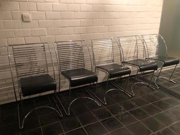 Moderne design stoelen - 5 stuks