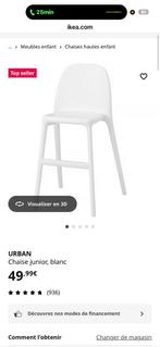 Ikea Urban junior witte kinderstoel, Ophalen, Zo goed als nieuw