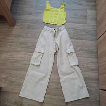 setje van Camille, Magie Tour,  broek + topje maat 128-134 beschikbaar voor biedingen