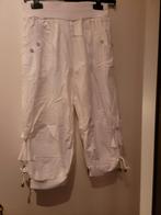 Pantalon femme trois quart couleur blanc taille 48 état neuf, Comme neuf, Trois-quarts, Taille 46/48 (XL) ou plus grande, Enlèvement ou Envoi