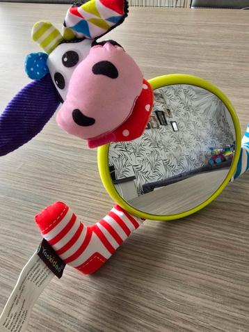 Yookido: my first friend cow mirrow. Babyspiegel tummy time. beschikbaar voor biedingen