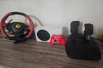Xbox series s met account + Ferrari stuur xbox, Games en Spelcomputers, Spelcomputers | Xbox Series X en S, Ophalen of Verzenden