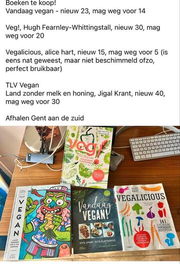 Vegan veggie boeken beschikbaar voor biedingen