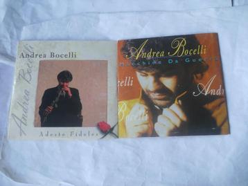 2 CD SINGLES - ANDREA BOCELLI, Cd's en Dvd's, 2 t/m 5 singles, Ophalen of Verzenden, Zo goed als nieuw, Klassiek