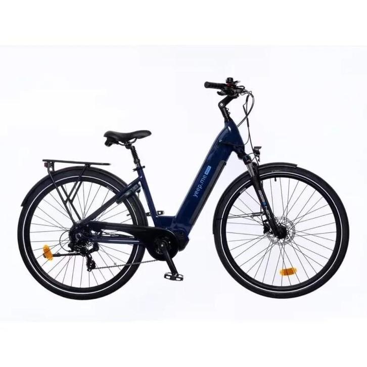 Vélo électrique à moteur central, Vélos & Vélomoteurs, Vélos électriques, Comme neuf, Autres marques, 50 km par batterie ou plus