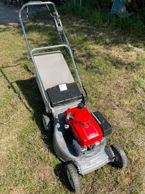 Honda hr194, Tuin en Terras, Grasmaaiers, Zo goed als nieuw, Benzine-grasmaaier, 50 cm of meer, Ophalen