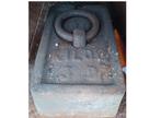 Ballastgewicht Ballast gewicht tent tafel 50kg 10kg gietijze, Sport en Fitness, Fitnessmaterialen, Ophalen, Gebruikt