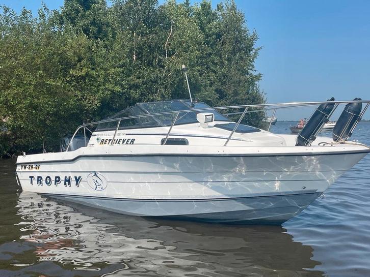 Bayliner trophy WALK AROUND outboard edition BEZORGEN m, Watersport en Boten, Speedboten, Aluminium, Buitenboordmotor, Ophalen