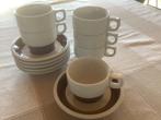 Koffieservies, Huis en Inrichting, Keuken | Servies, Ophalen, Zo goed als nieuw, Overige stijlen, Kop(pen) en/of Schotel(s)