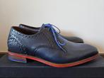 Floris Van Bommel veterschoenen, Comme neuf, Bleu, Chaussures à lacets, Enlèvement ou Envoi